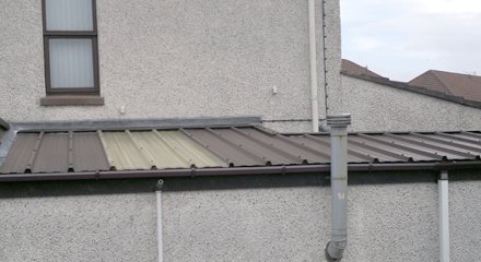 corrugated roof